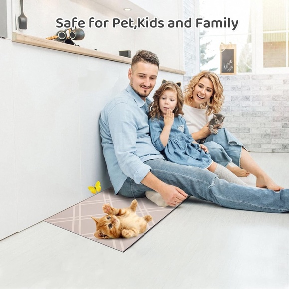 Tosuoka Kitchen Mat Cushioned Anti Fatigue, Waterproof Kitchen Runner (47”X17”) - Picture 6 of 6